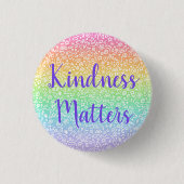 Rainbow Button für Kindness Matches & Doodles (Vorderseite)