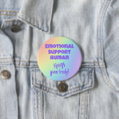 Rainbow-Button zur emotionalen Unterstützung mensc Button (Beispiel)