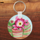 Rainbow Cactus Schlüsselanhänger (Vorderseite)