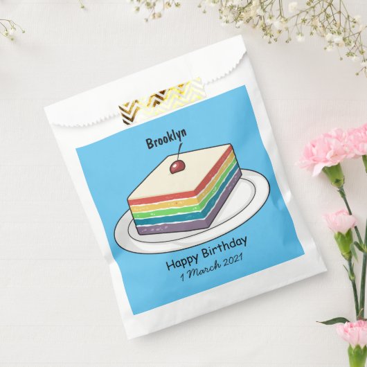 Rainbow cake Cartoon Geschenktütchen (Versiegelt)
