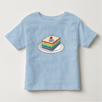 Rainbow cake Cartoon