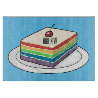Rainbow cake Cartoon