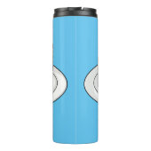 Rainbow cake Cartoon Thermosbecher (Rückseite)