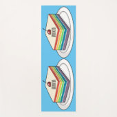 Rainbow cake Cartoon Yogamatte (Vorderseite)