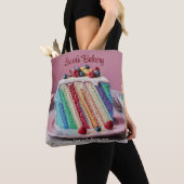 Rainbow Cake Feinschmecker Bakers Tote Bag Tasche (Von Nahem)