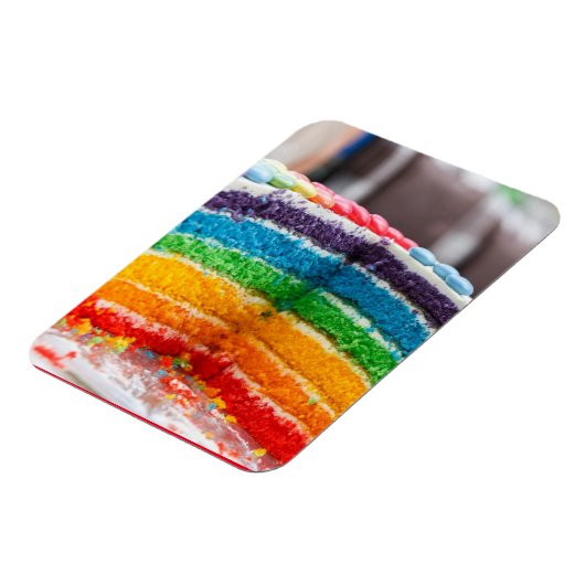 RAINBOW CAKE FLEXIBLE MAGNET (Linke Seite)