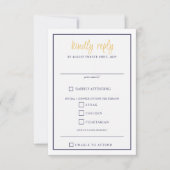 Rainbow Cake Food Choice RSVP Card Karte (Vorderseite)