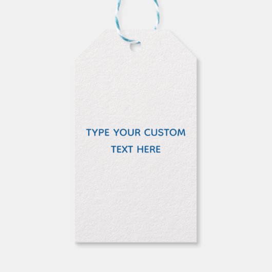 Rainbow Cake Happy Birthday Make a Wish Geschenkanhänger (Rückseite)