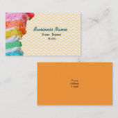 Rainbow Cake Visitenkarte (Vorne/Hinten)