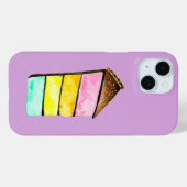 Rainbow Cake Wasserfarbe niedlich Case-Mate iPhone Hülle (Rückseite (Horizontal))