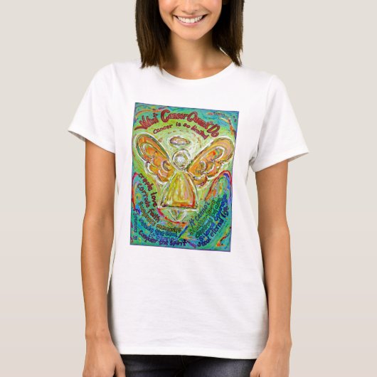 Rainbow Cancer Angel T - Shirt (Vorderseite)