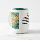 Rainbow Cancer Angel Tasse (Vorderseite Links)