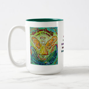 Rainbow Cancer Angel Tasse