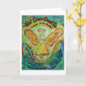 Rainbow Cancer kann Grußkarten nicht angleichen Karte (Gelbe Blume)