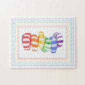 RAINBOW CANDY 11x14 Puzzle (Horizontal)