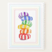 RAINBOW CANDY 8.5x11 Planerkalender Planer (Rückseite)