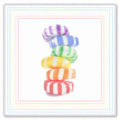 RAINBOW CANDY 8" Vinyl Sticker (Vorderseite)