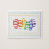RAINBOW CANDY 8 x 10 Puzzle (Horizontal)