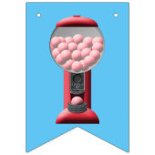 Rainbow Candy Buffet Sign Wimpelkette (Erste Fahne)