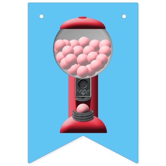 Rainbow Candy Buffet Sign Wimpelkette (Erste Fahne)