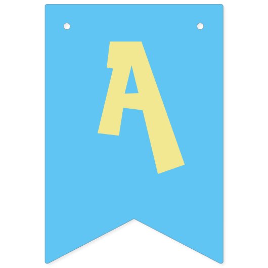 Rainbow Candy Buffet Sign Wimpelkette (Dritte Fahne)