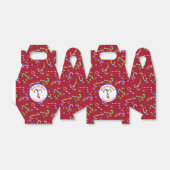 Rainbow Candy Canes Christmas Geschenkschachtel (Ungefaltet)