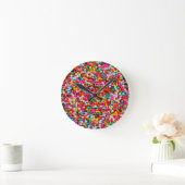 Rainbow Candy Color Overload Uhr (Zuhause)