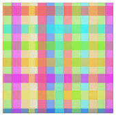 Rainbow Candy Colorful Gingham Stoff (Muster)
