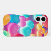 Rainbow Candy Hearts Phone Case iPhone 16 Hülle (Rückseite (Horizontal))