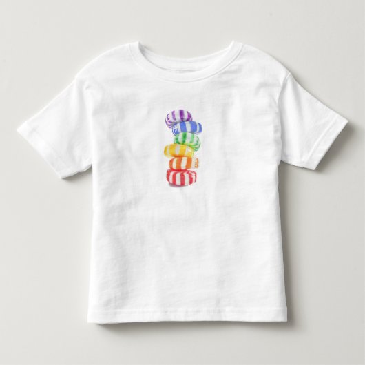 RAINBOW CANDY Kleinkind T Shirt (Vorderseite)