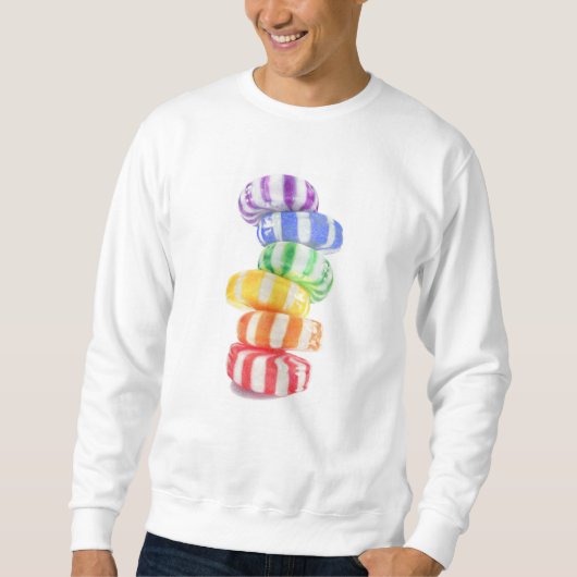 RAINBOW CANDY Men's Basic Sweatshirt (Vorderseite)