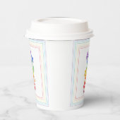 RAINBOW CANDY Paper Cups Pappbecher (Links)