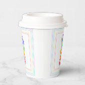 RAINBOW CANDY Paper Cups Pappbecher (Rechts)