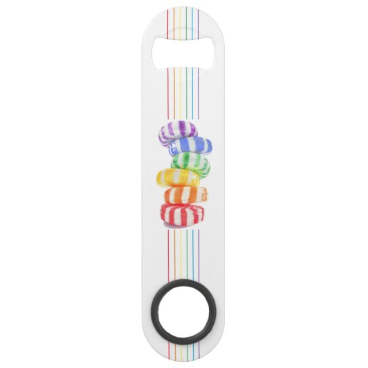 RAINBOW CANDY Speed Bottle Opener Flaschenöffner (Vorderseite)