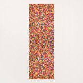 Rainbow Candy Sprinkle Muster Yogamatte (Rückseite)