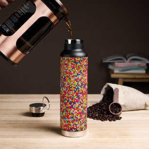 Rainbow Candy Sprinkles Celebrate and Party Trinkflasche