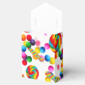 Rainbow Candy Sweet Birthday Party Custom Gevor Geschenkschachtel (Geöffnet)