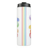 RAINBOW CANDY Thermal Tumbler Thermosbecher (Vorderseite)