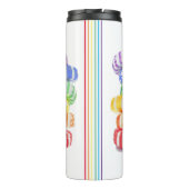 RAINBOW CANDY Thermal Tumbler Thermosbecher (Rückseite)