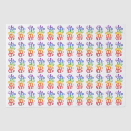 RAINBOW CANDY Tissue Paper Seidenpapier (Vorderseite)