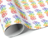 RAINBOW CANDY Wrapping Paper Geschenkpapier (Rolleneckpunkt)