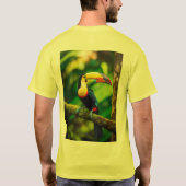 "Rainbow Canopy: Eine lebendige Ansammlung von Tou T-Shirt (Rückseite)