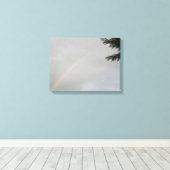 Rainbow Canvas Print Leinwanddruck (Insitu (Holzboden))