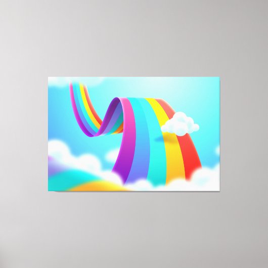 Rainbow Canvas Print Picture 1 Leinwanddruck (Vorderseite)