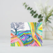 RAINBOW CANYON CUSTOM POSTKARTE (Stehend Vorderseite)