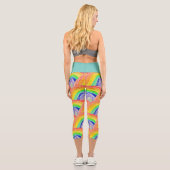 Rainbow Capri Leggings (Rückseite)