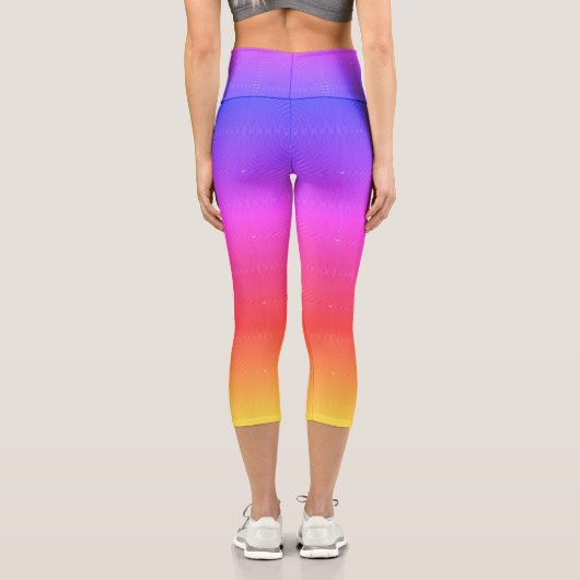 Rainbow Capri Leggings (Rückseite)