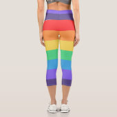 Rainbow capri leggings (Rückseite)