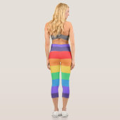 Rainbow capri leggings (Rückseite)