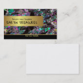 Rainbow Carborundum Crystals Visitenkarte (Vorne/Hinten)